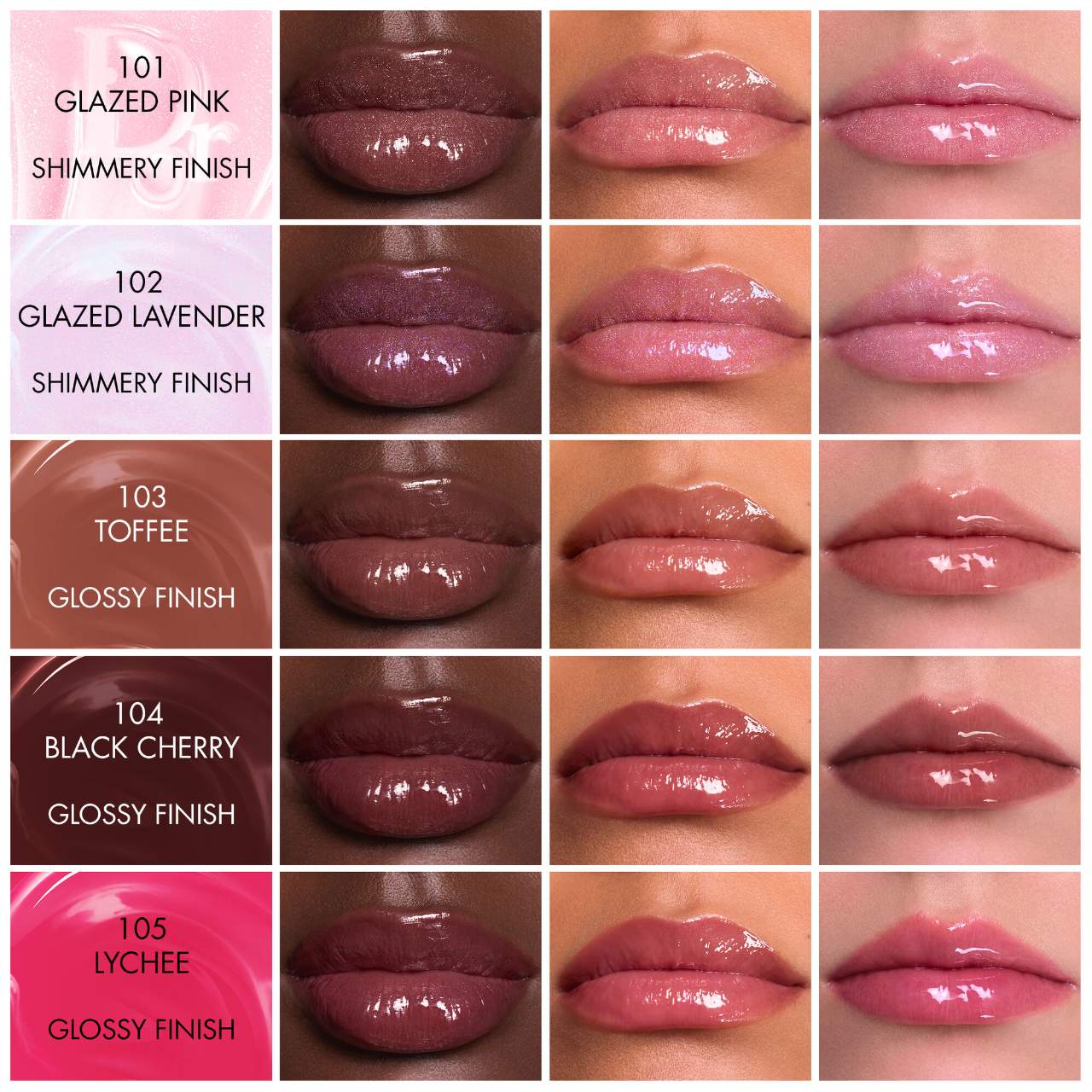 Dior Lip Glow Butter Hydrating Gloss Balm | 102 Glazed Lavender