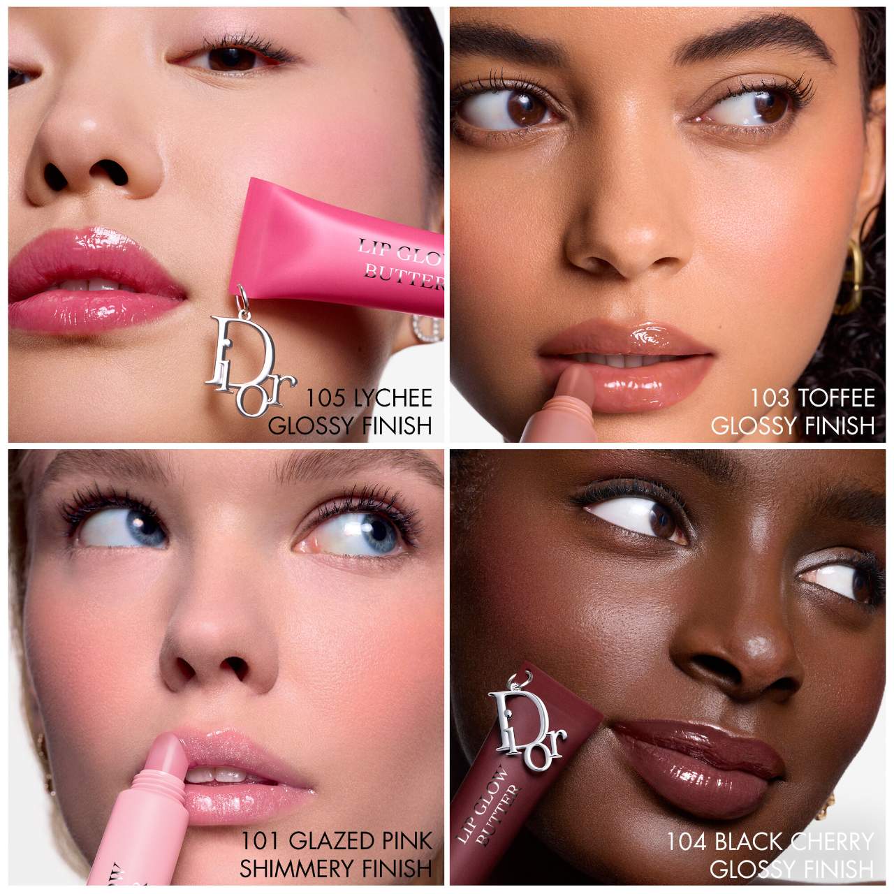 Dior Lip Glow Butter Hydrating Gloss Balm | 102 Glazed Lavender