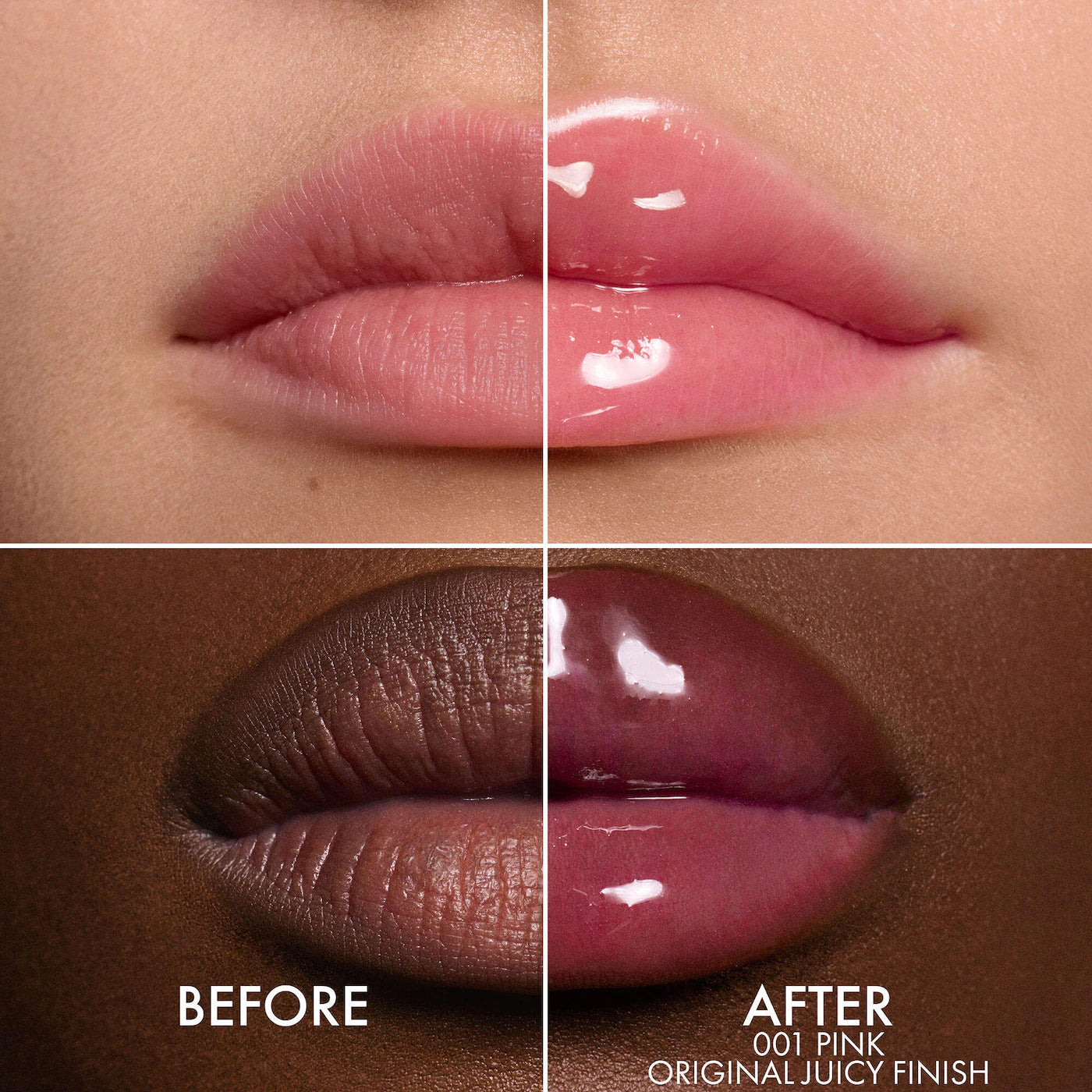 Lip Glow Oil Hydrating High-Shine Gloss | 001 Pink (Juicy Finish)