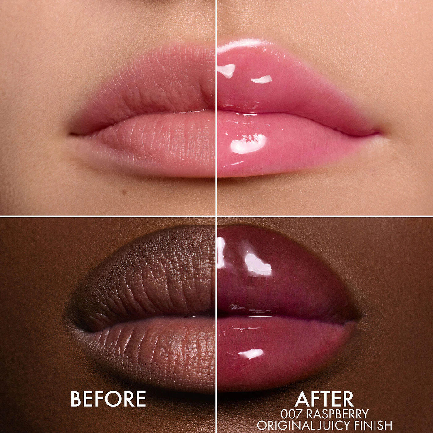 Lip Glow Oil Hydrating High-Shine Gloss | 007 Raspberry (Juicy Finish)