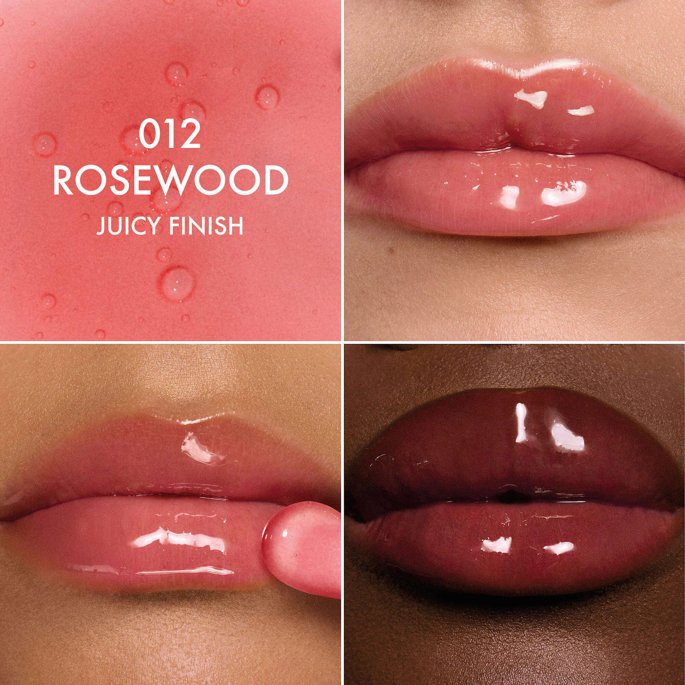 Lip Glow Oil Hydrating High-Shine Gloss | 012 Rosewood (Juicy Finish)