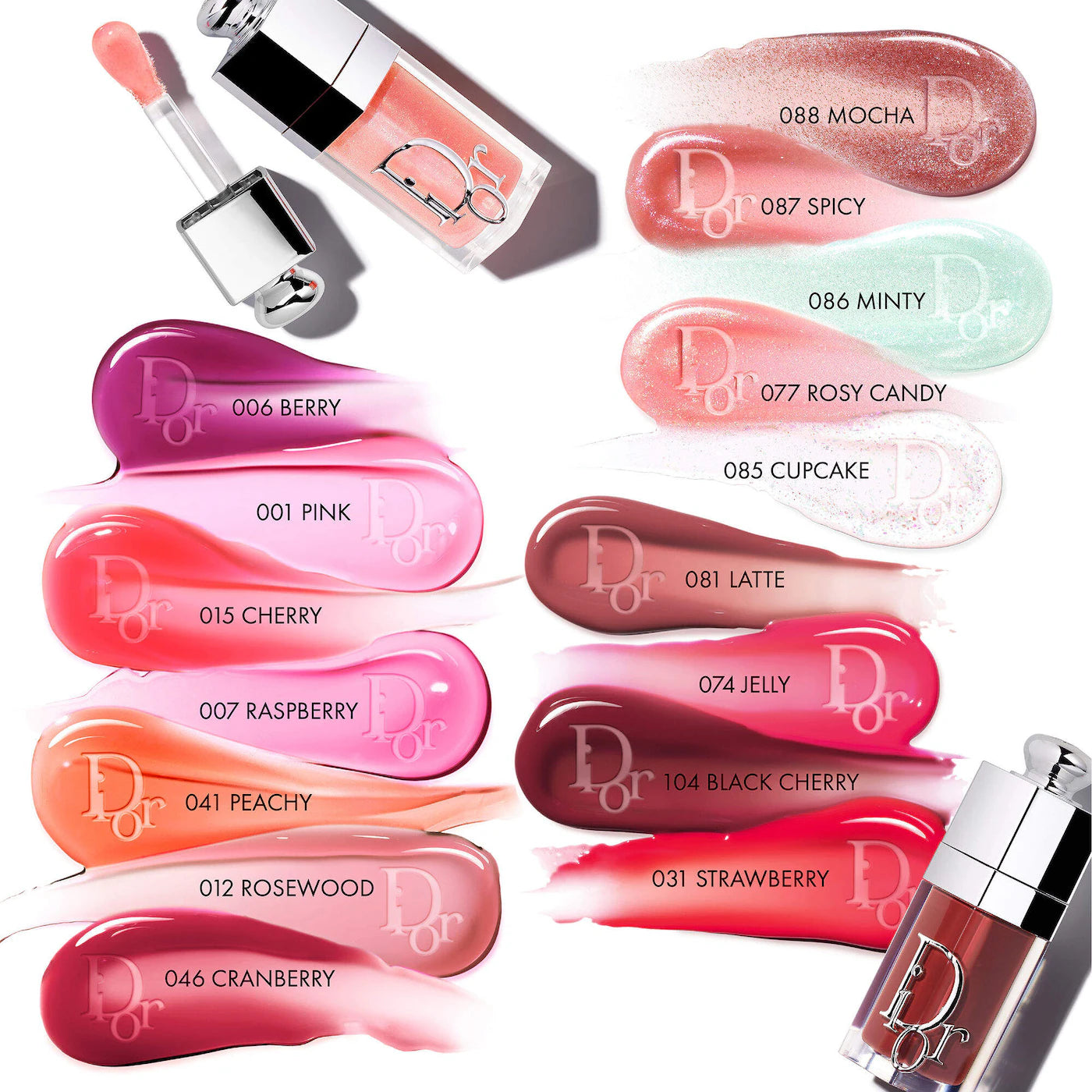 Lip Glow Oil Hydrating High-Shine Gloss | 001 Pink (Juicy Finish)