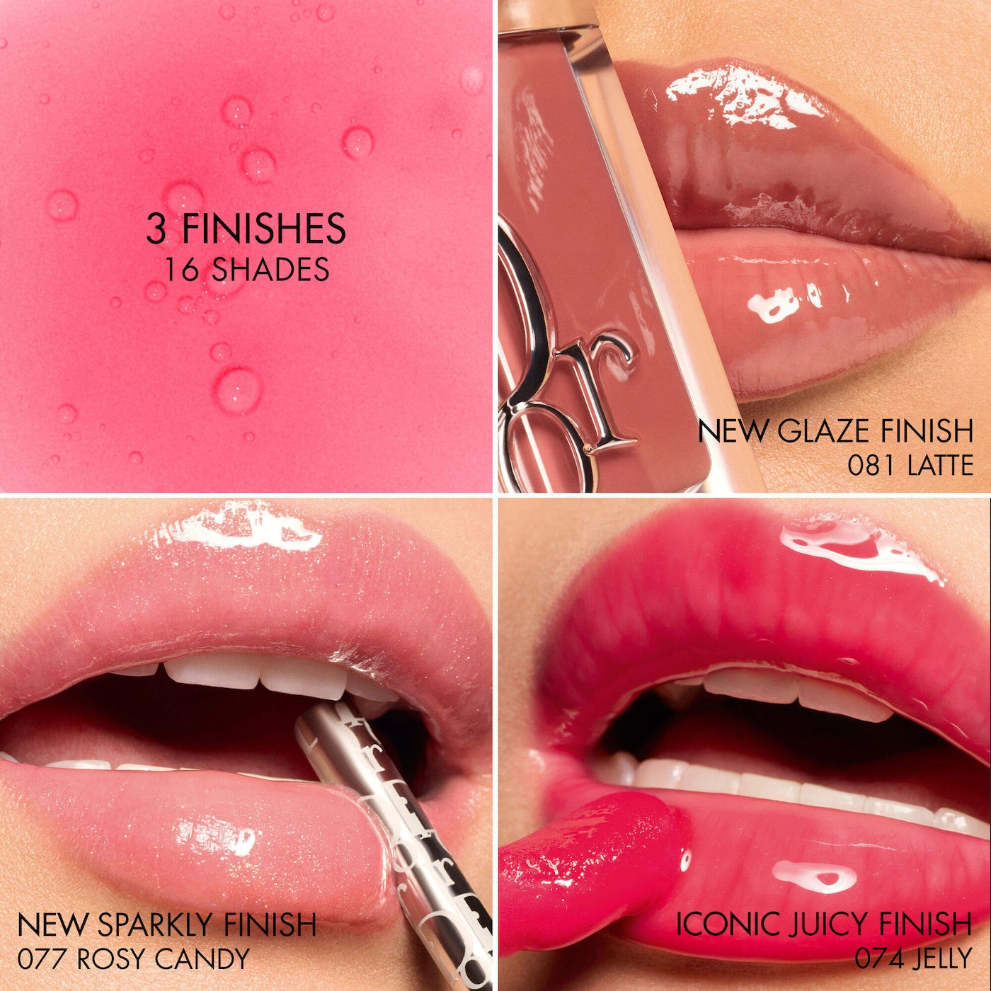Lip Glow Oil Hydrating High-Shine Gloss | 001 Pink (Juicy Finish)