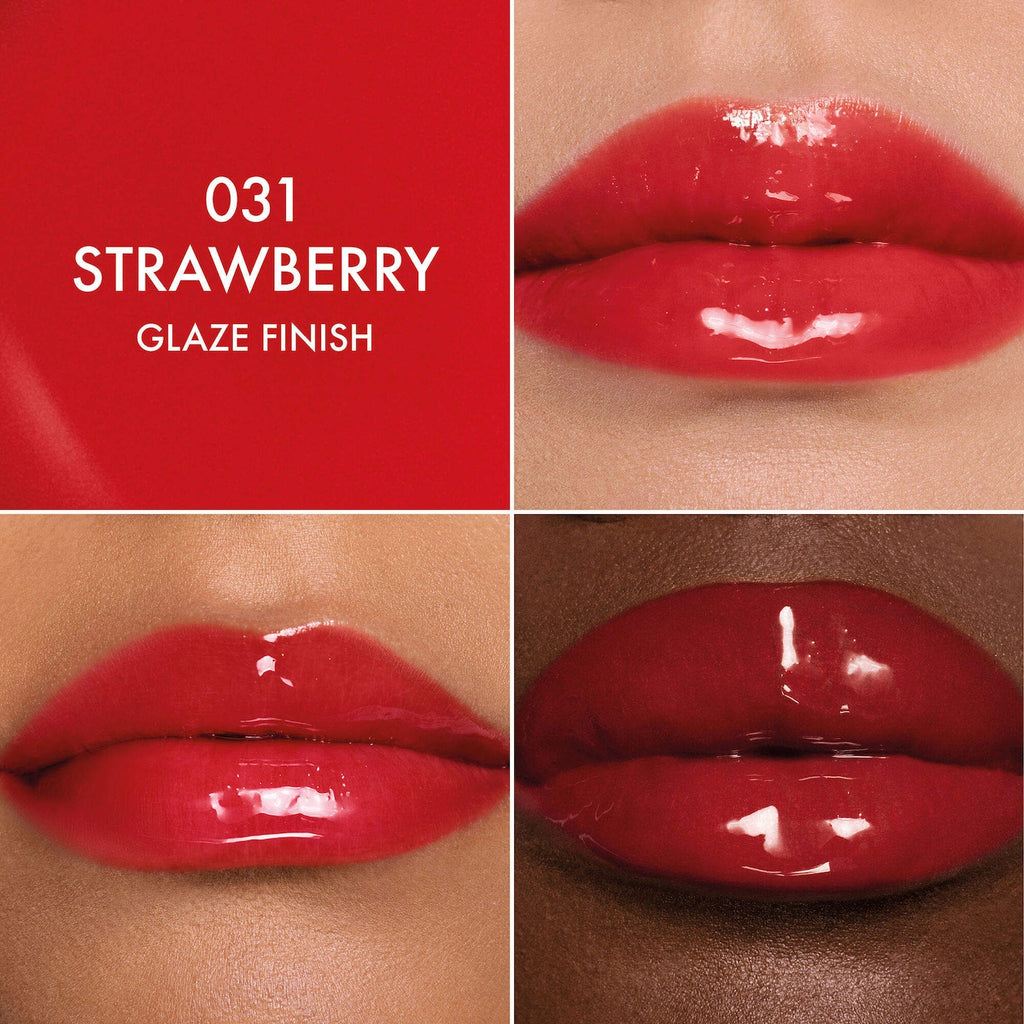 Lip Glow Oil Hydrating High-Shine Gloss | 031 Strawberry (Glaze Finish)