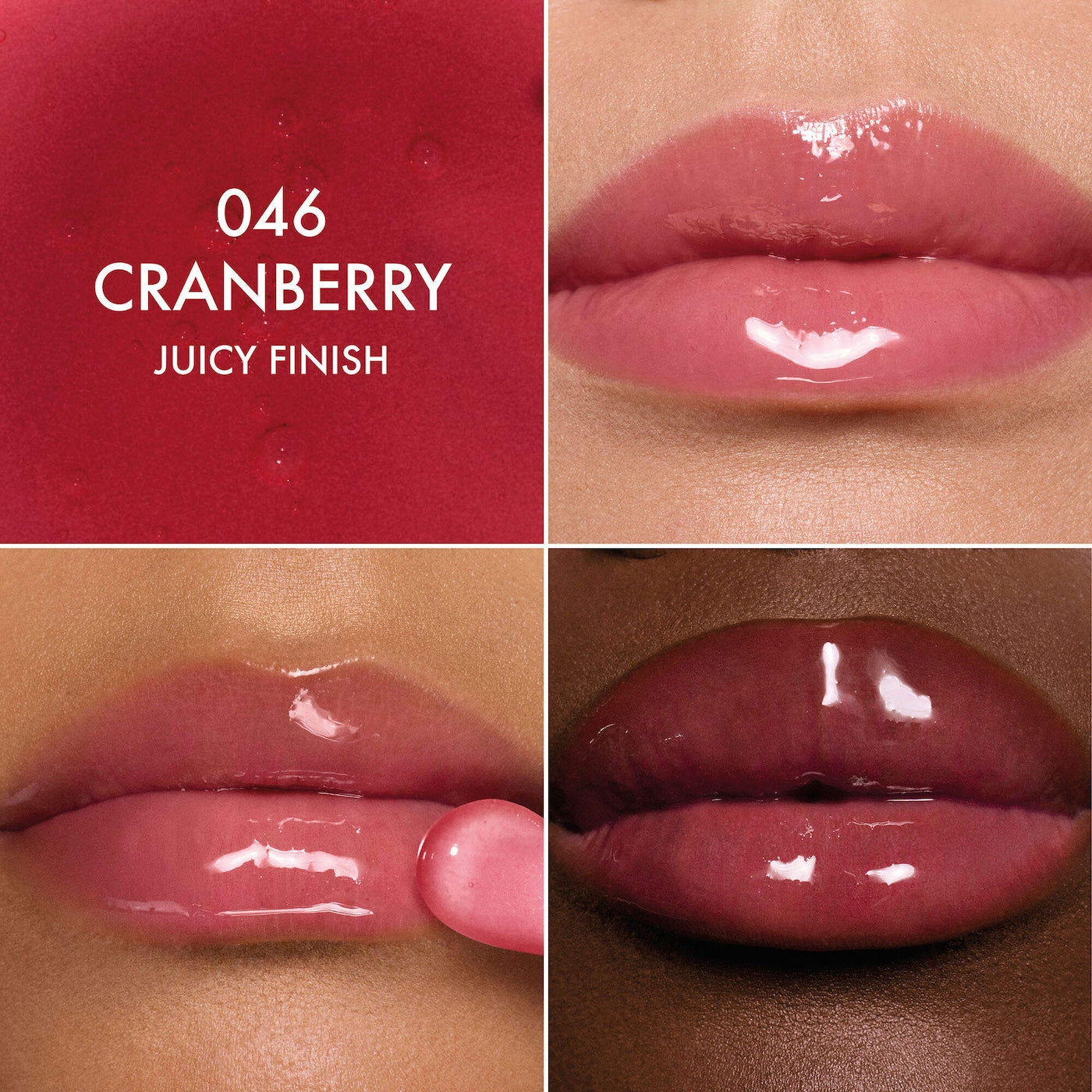 Lip Glow Oil Hydrating High-Shine Gloss | 046 Cranberry (Juicy Finish)