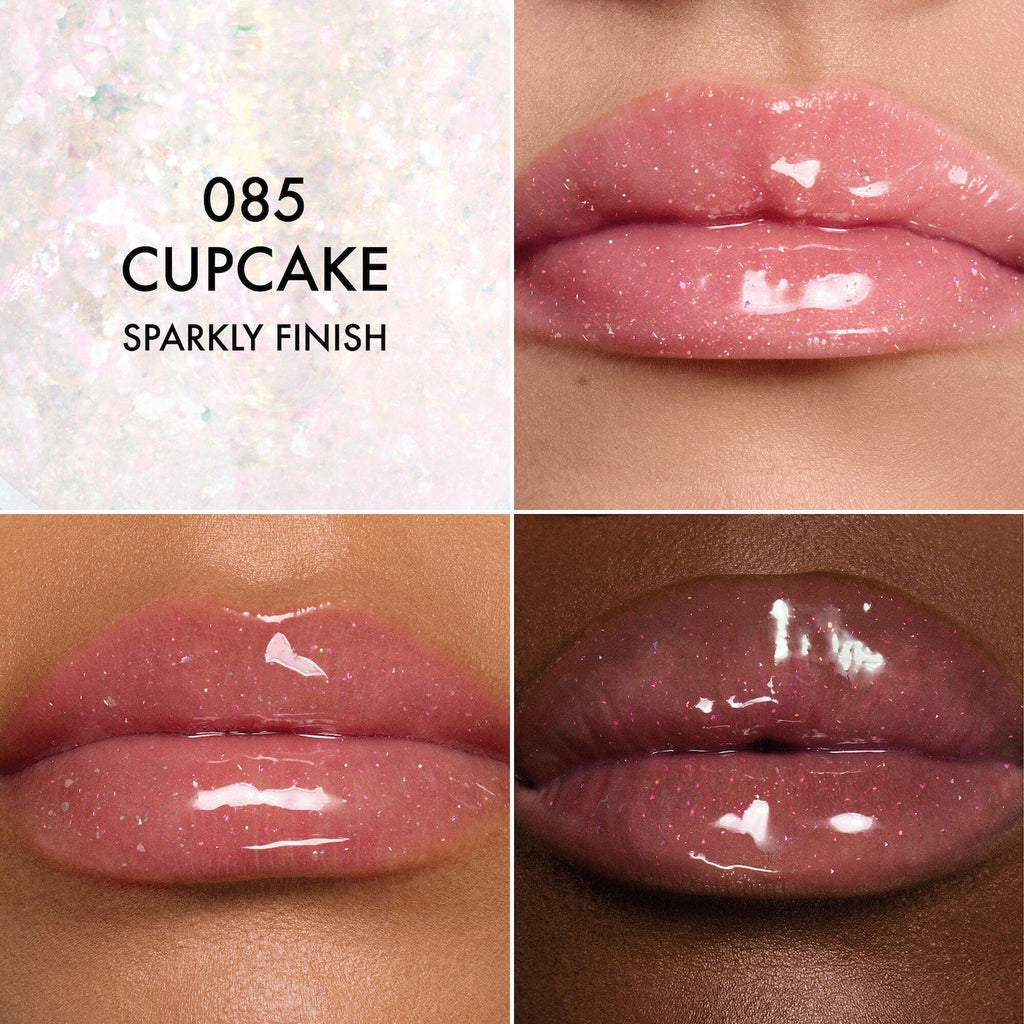 Dior Lip Glow Oil Hydrating High-Shine Gloss | 085 Cupcake (Sparkly Finish)