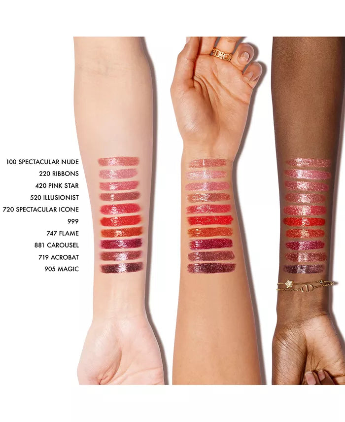 Dior Rouge Forever Limited Edition Liquid Sequin Duo Lipstick | Magic