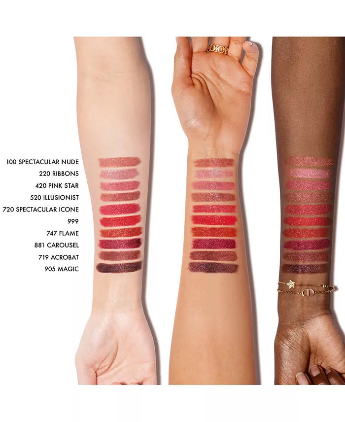 Dior Rouge Forever Limited Edition Liquid Sequin Duo Lipstick | Magic