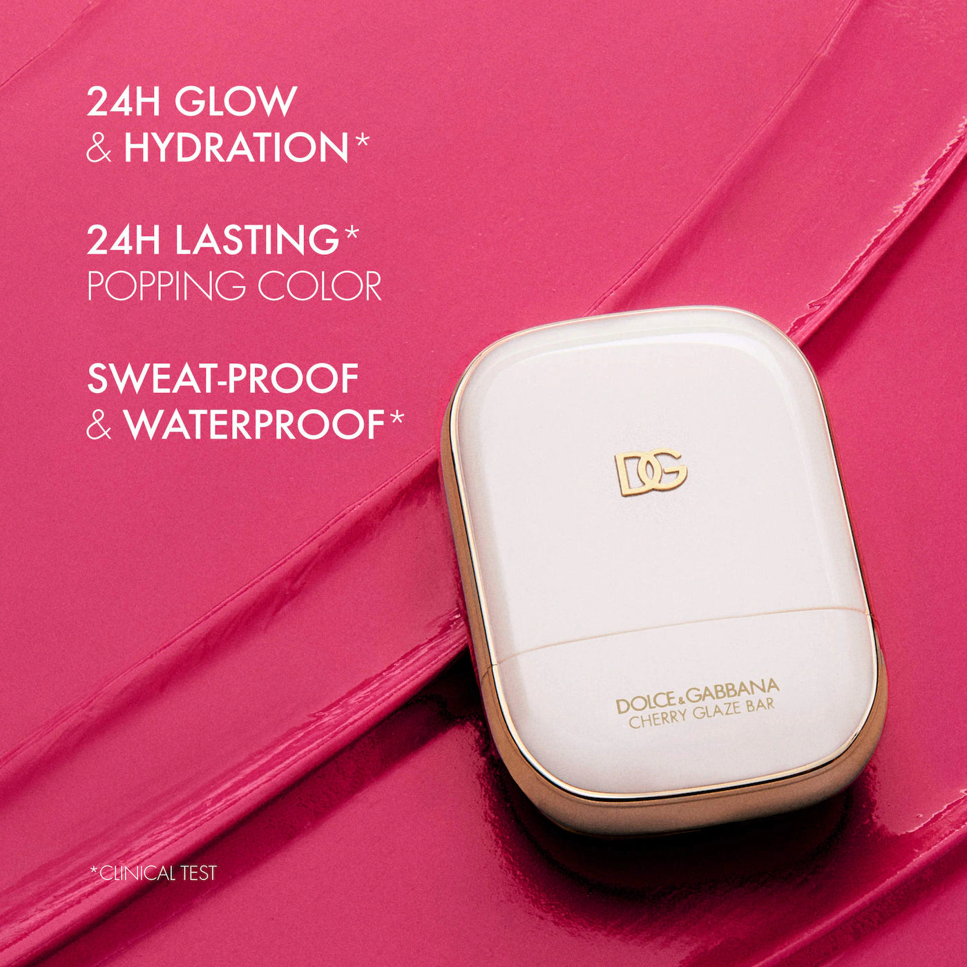 Dolce & Gabbana Cherry Glaze Bar Blush | 01 Demure Rose