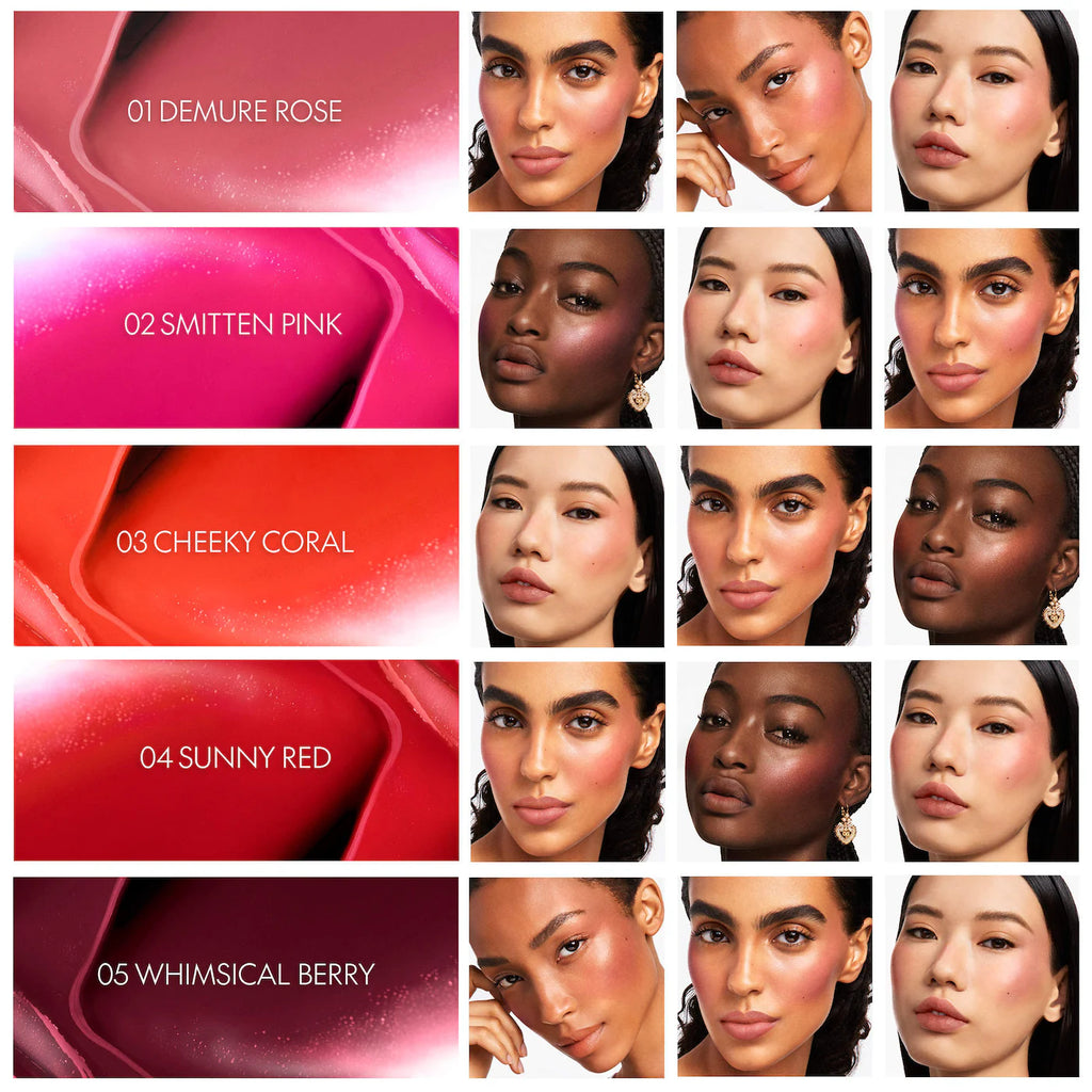 Dolce & Gabbana Cherry Glaze Bar Blush | 01 Demure Rose