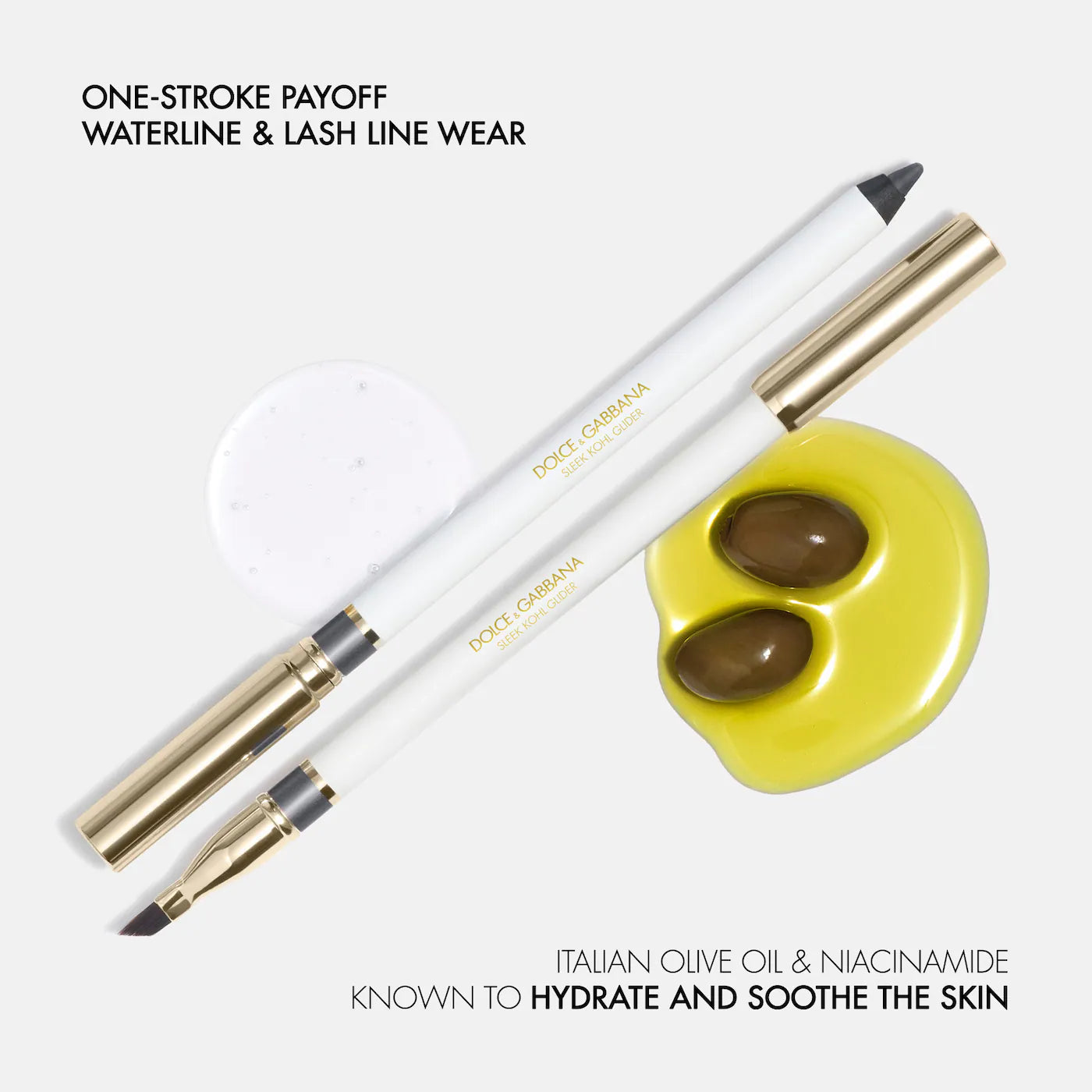 Dolce & Gabbana Sleek Kohl Glider Eyeliner Pencil | 01 Total Black