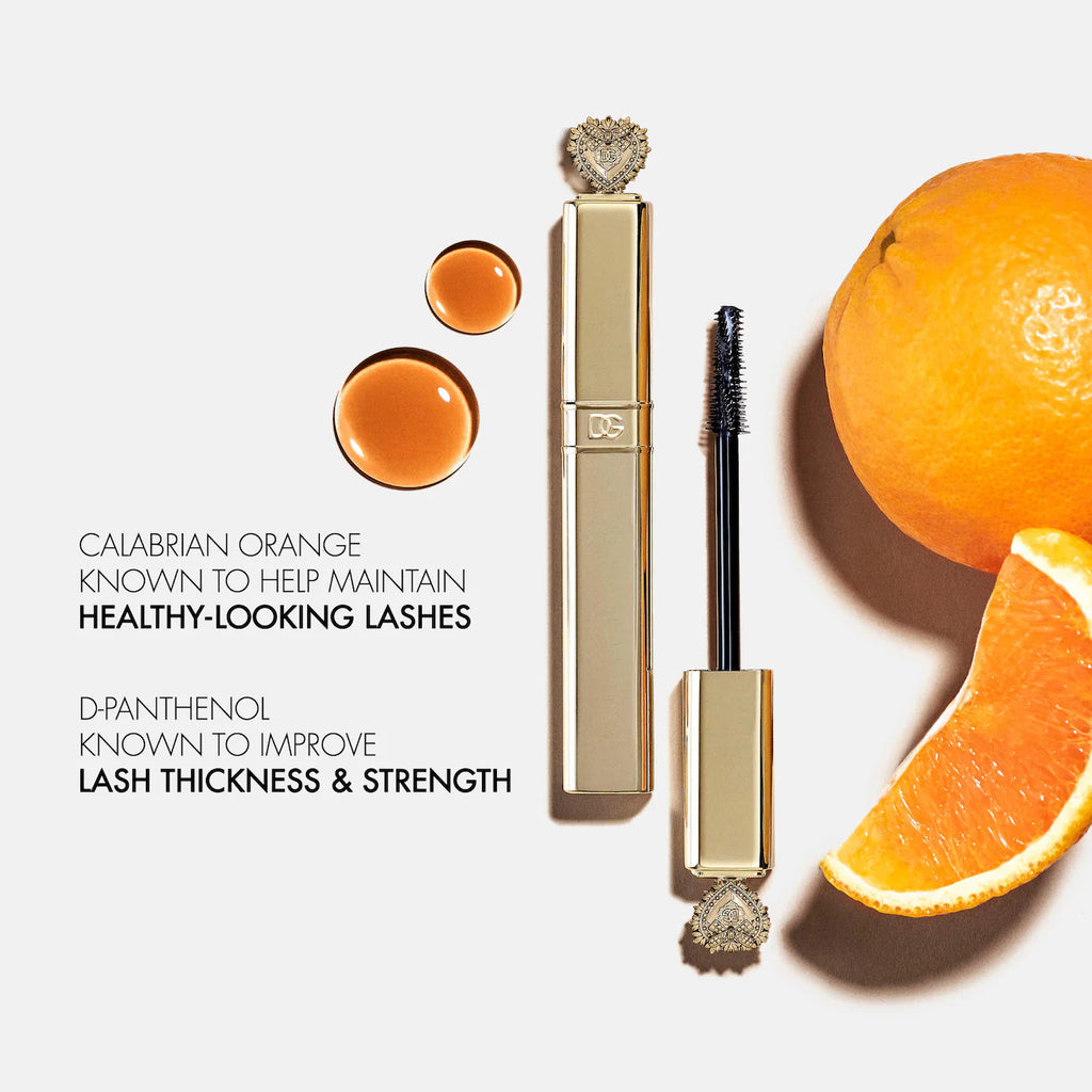 Dolce & Gabbana Everfull XL Mascara for 36H Lasting Extreme Volume & Lift | 01 Total Black