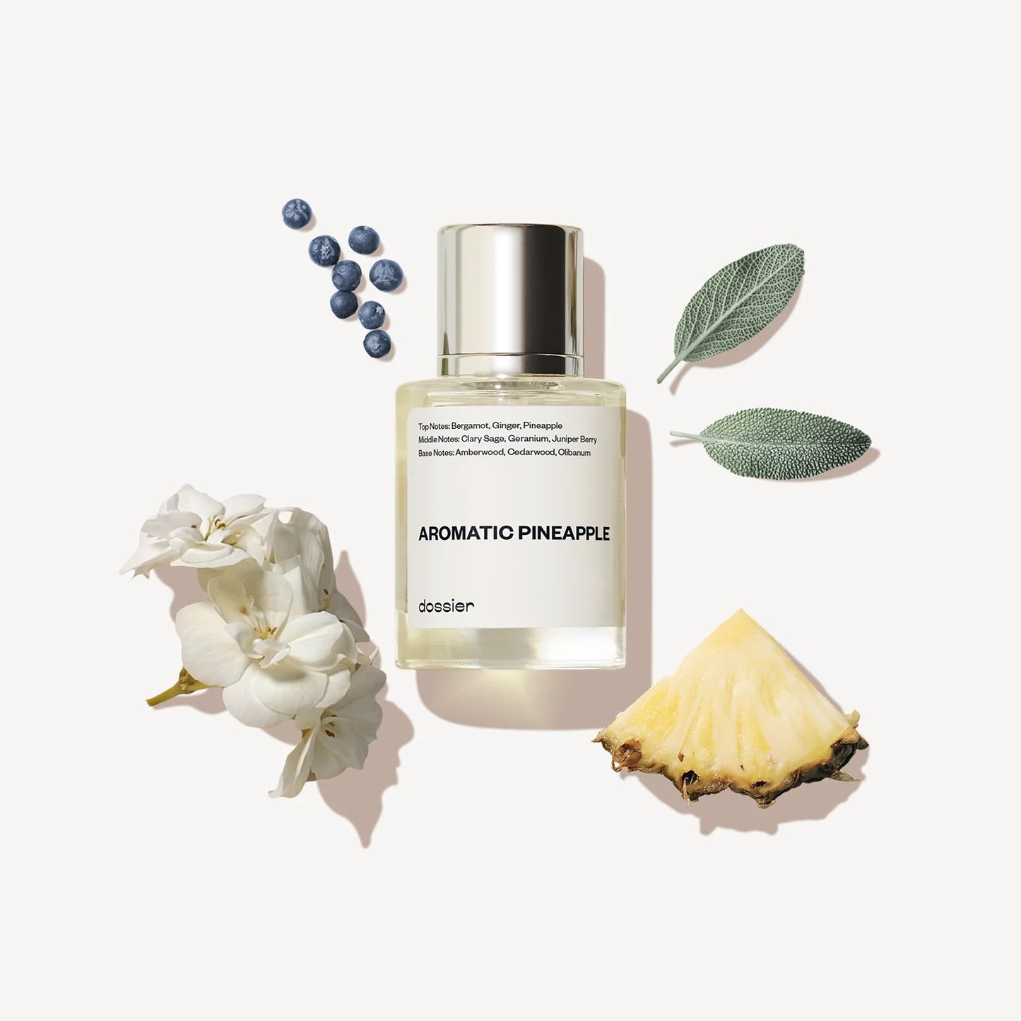 Dossier Aromatic Pineapple Eau de Parfum Inspired by YSL's Y 50 ml
