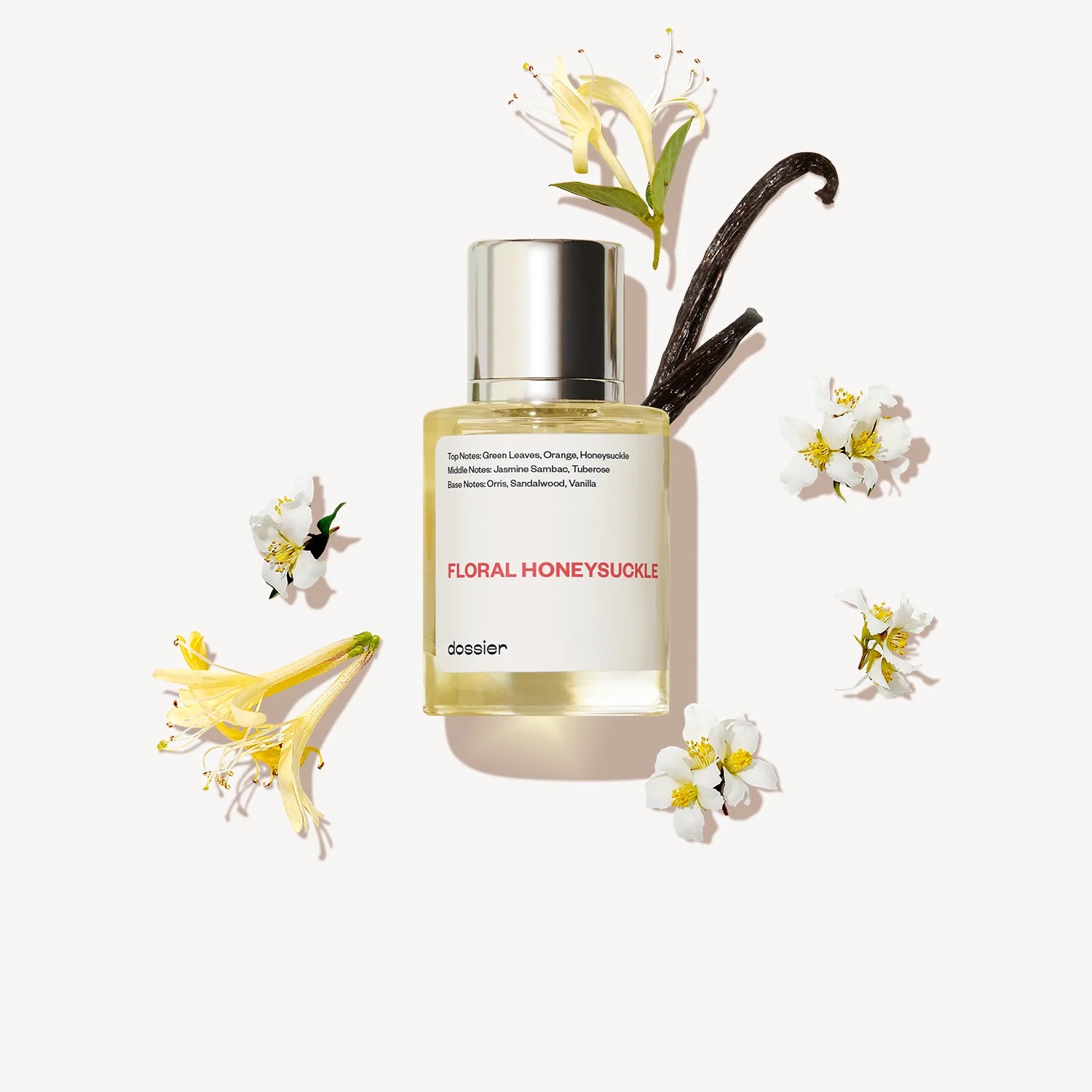 Dossier Floral Honeysuckle Eau de Parfum Inspired by Gucci's Bloom 50 ml