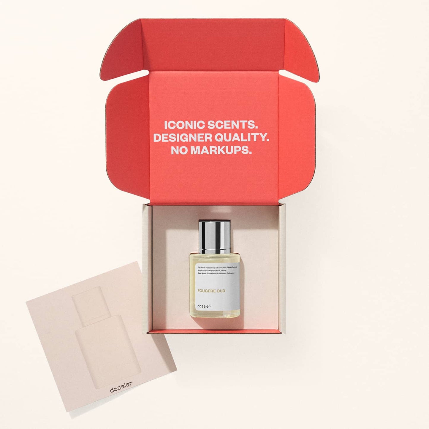 Dossier Fougere Oud Eau de Parfum Inspired by Tom Ford's Oud Wood 50 ml