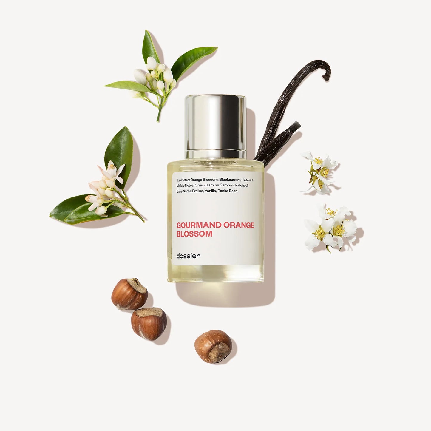 Dossier Gourmand Orange Blossom Eau de Parfum Inspired by Lancome's La Vie Est Belle 50 ml