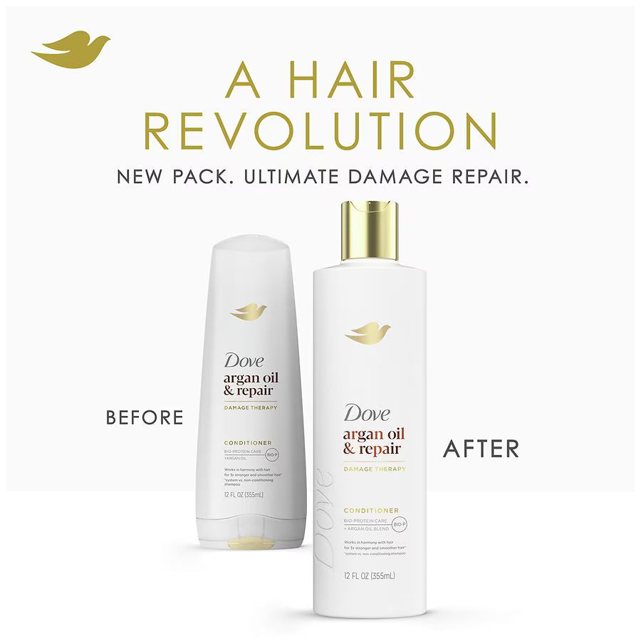 Dove Conditioner Argan Oil & Repair Damage Therapy 355 ml / 12 oz