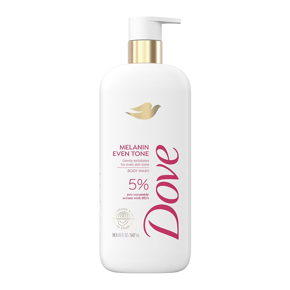 Dove Exfoliating Body Wash Melanin Even Tone 547 ml / 18.5 oz