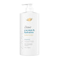 Dove Coconut & Hydration Shampoo for Dry Hair with Coconut Oil 828 ml / 28 oz