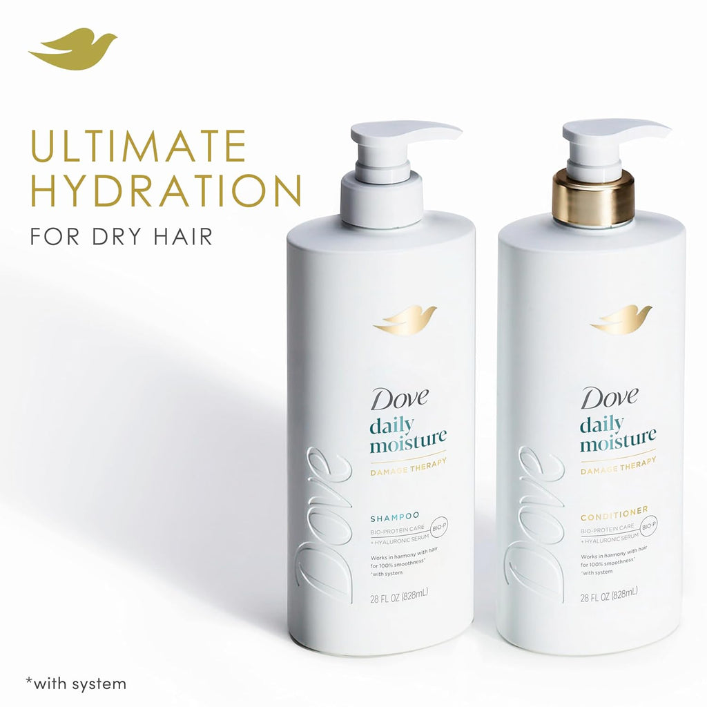 Dove Coconut & Hydration Shampoo for Dry Hair with Coconut Oil 828 ml / 28 oz