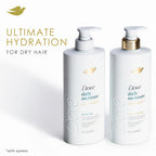 Dove Coconut & Hydration Shampoo for Dry Hair with Coconut Oil 828 ml / 28 oz