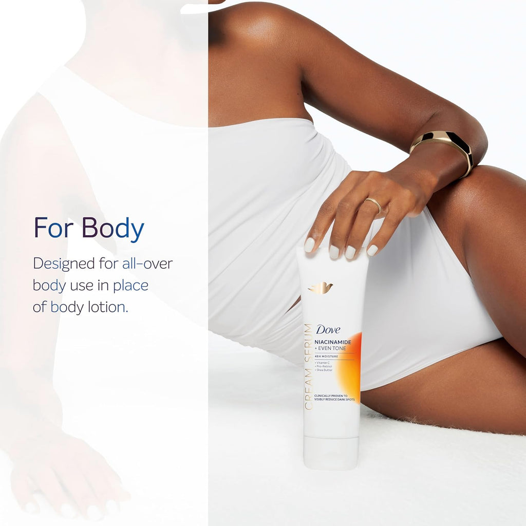 Dove Body Cream Serum Niacinamide + Even Tone 8 oz