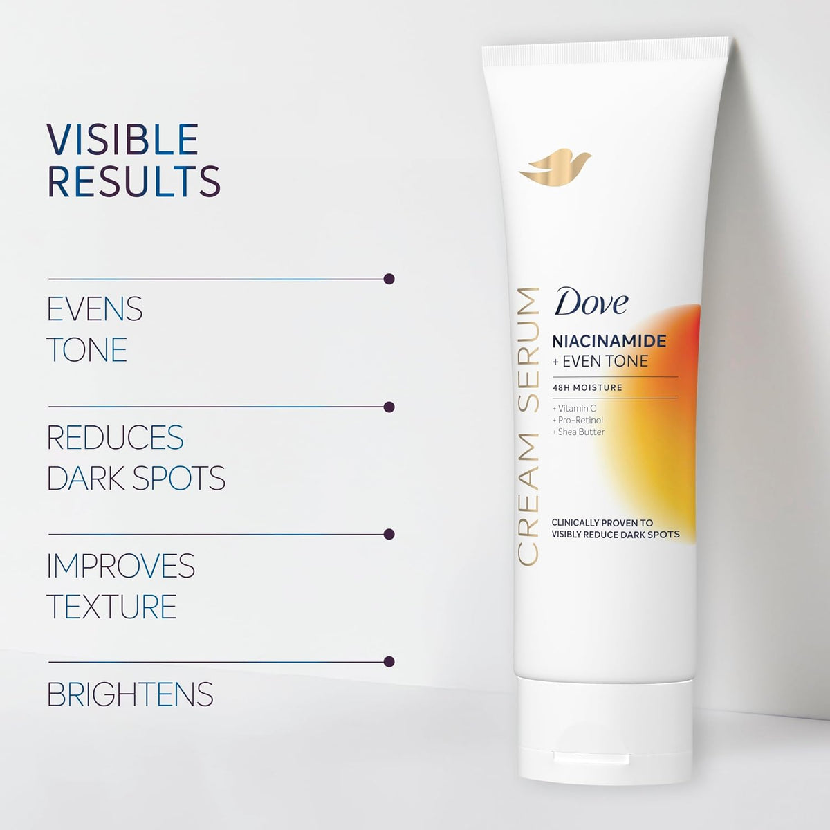 Dove Body Cream Serum Niacinamide + Even Tone 8 oz