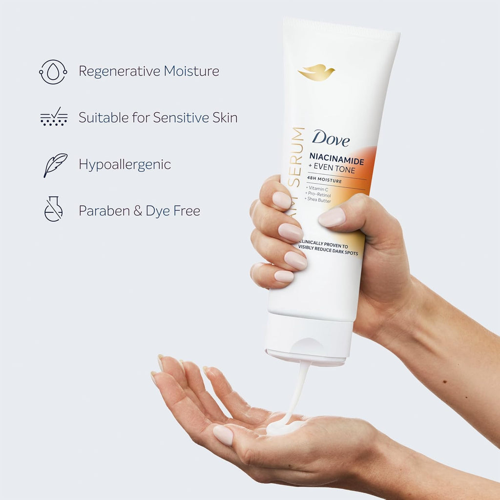 Dove Body Cream Serum Niacinamide + Even Tone 8 oz