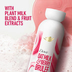 Dove Plant Milk Cleansing Body Wash Oat Milk & Berry Brulee 17.5 oz