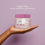 Dove Himalayan Salt & Rose Oil Body Scrub 425 g / 15 oz