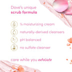 Dove Himalayan Salt & Rose Oil Body Scrub 425 g / 15 oz