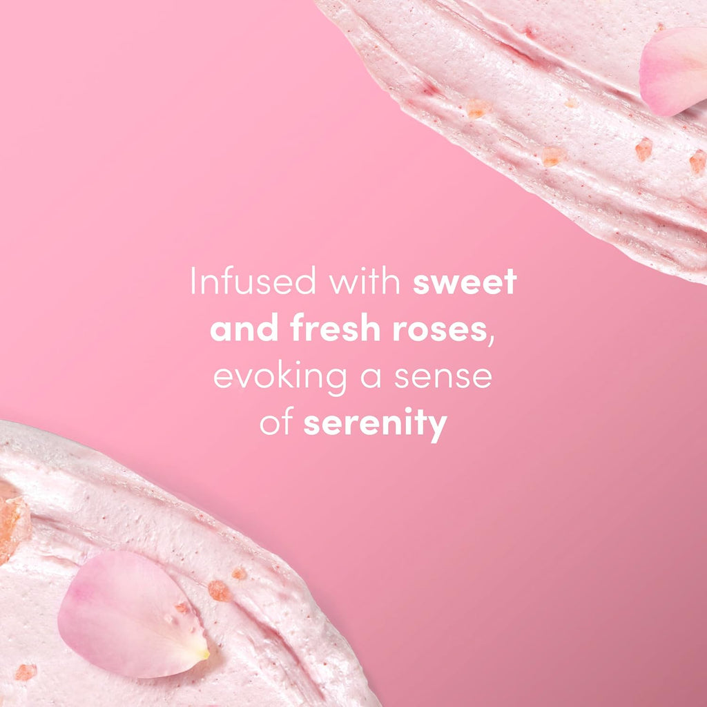 Dove Himalayan Salt & Rose Oil Body Scrub 425 g / 15 oz
