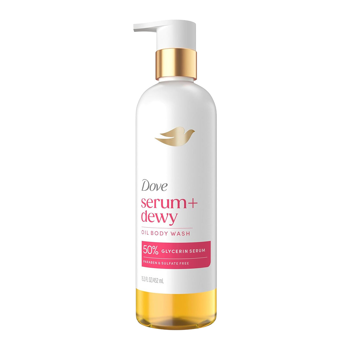 Dove Serum+ Dewy Oil Body Wash 452 ml / 15.3 oz