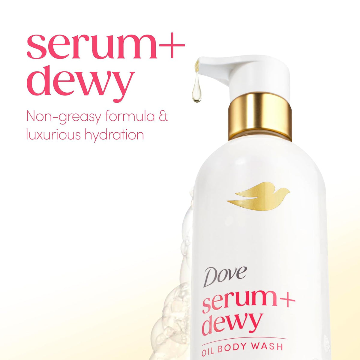 Dove Serum+ Dewy Oil Body Wash 452 ml / 15.3 oz