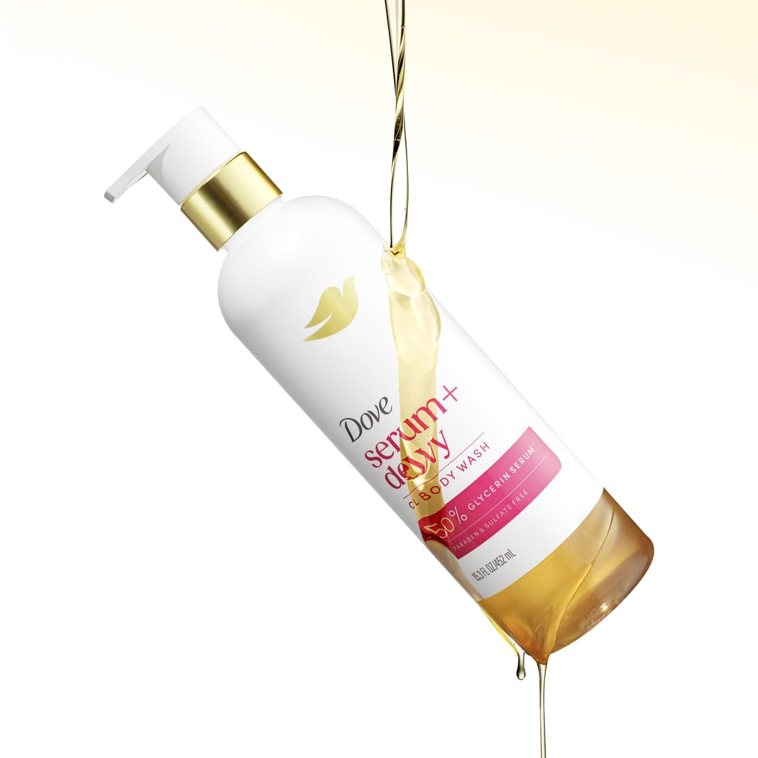 Dove Serum+ Dewy Oil Body Wash 452 ml / 15.3 oz