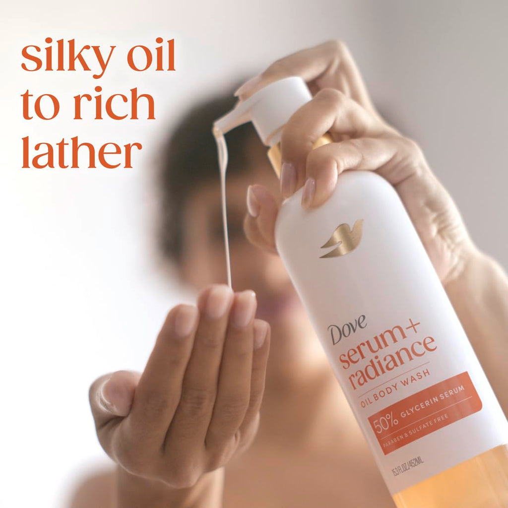 Dove Serum+ Radiance Oil Body Wash 452 ml / 15.3 oz