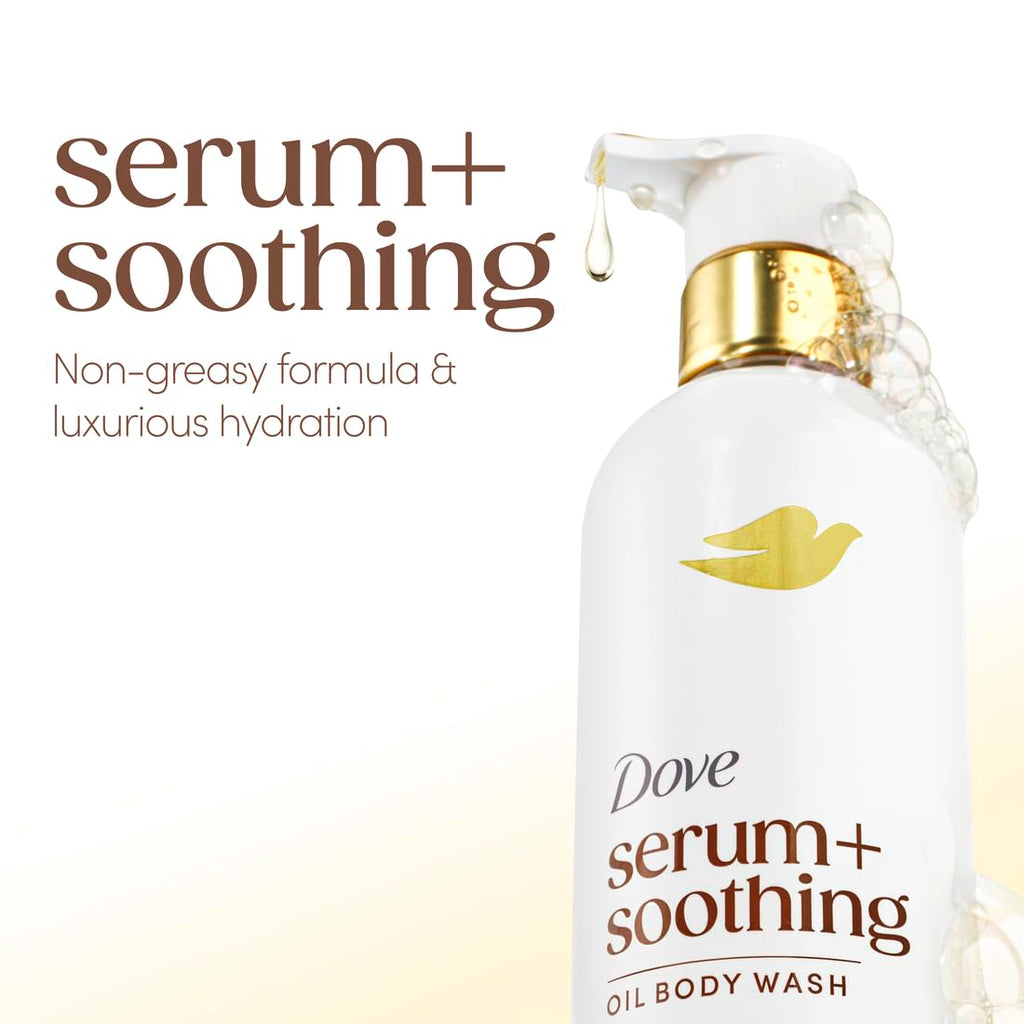 Dove Serum+ Soothing Oil Body Wash 452 ml / 15.3 oz