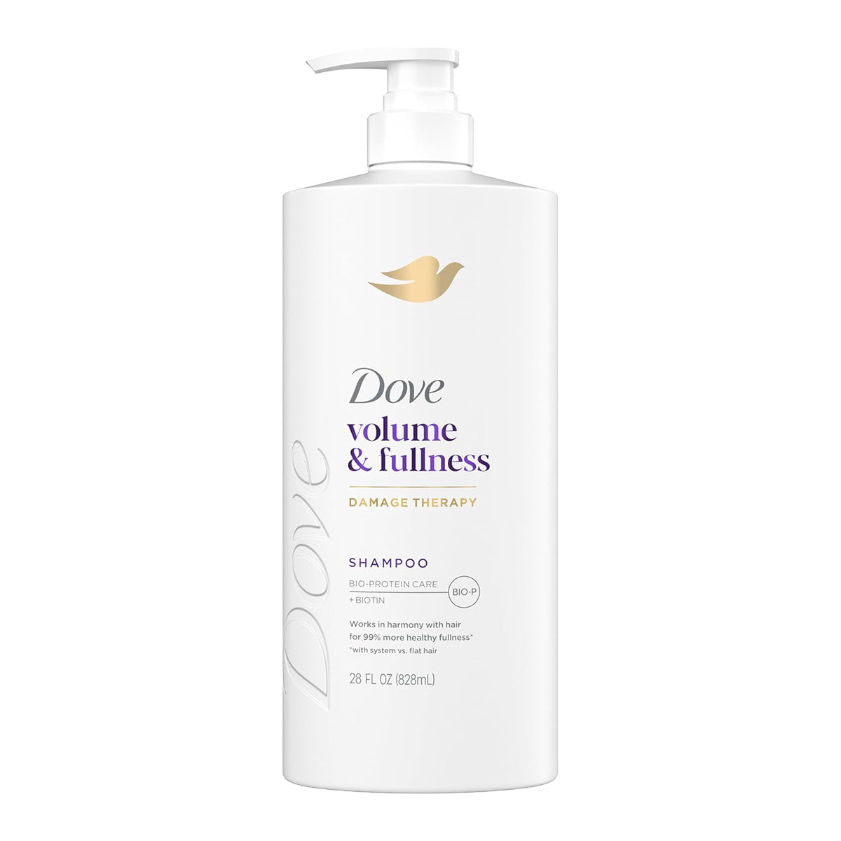 Dove Volume & Fullness Shampoo for Thinning Hair + Biotin 828 ml / 28 oz