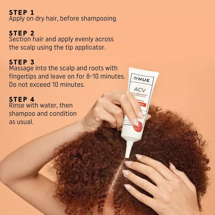 dpHue ACV Apple Cider Vinegar + Salicylic Acid Exfoliating Scalp Detox 120 ml