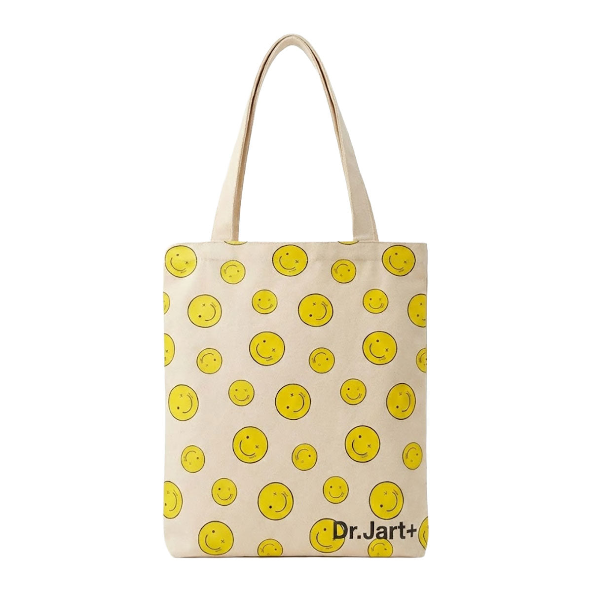 Dr. Jart+ Smiley Face Canvas Tote
