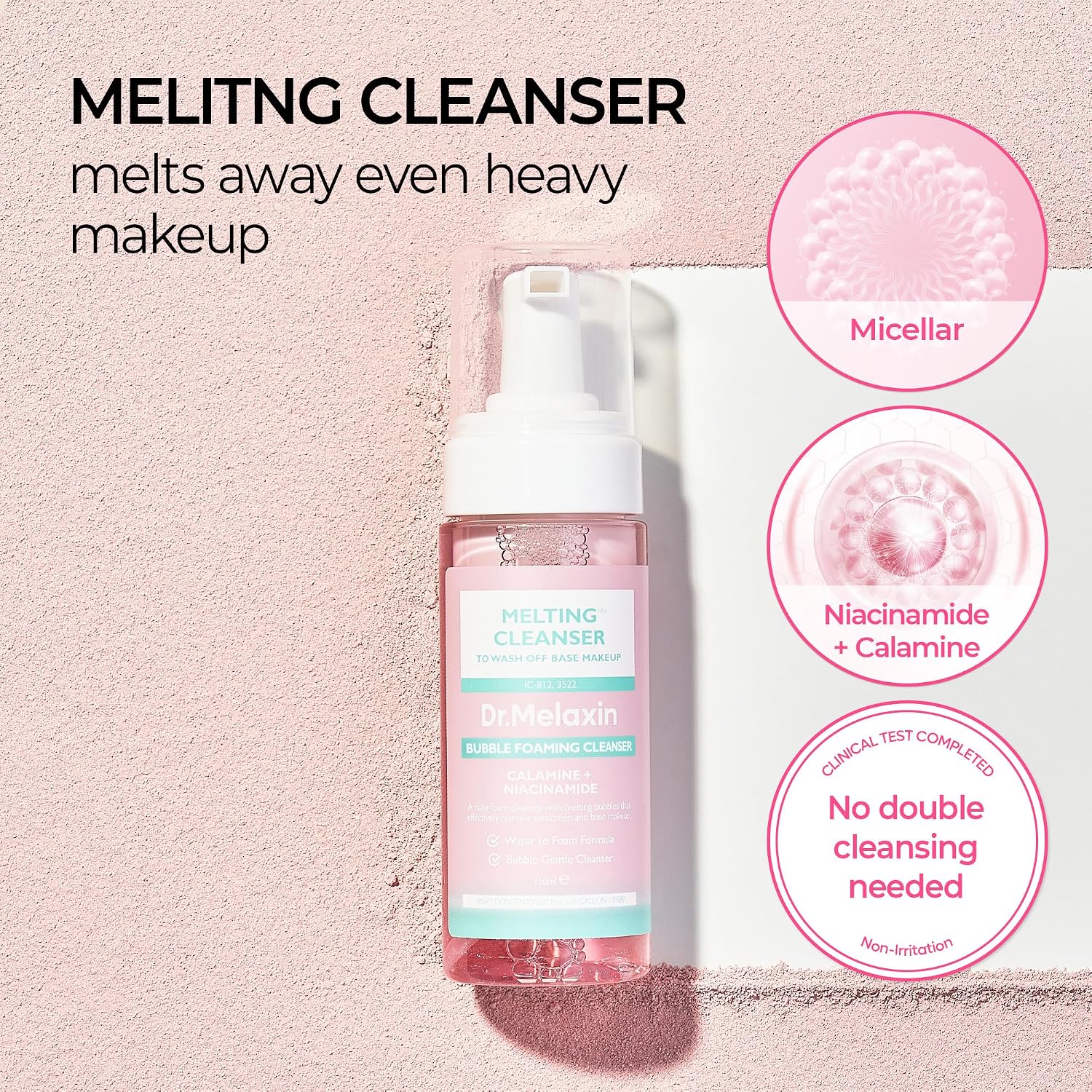 Dr.Melaxin Melting Bubble Foaming Cleanser 150 ml