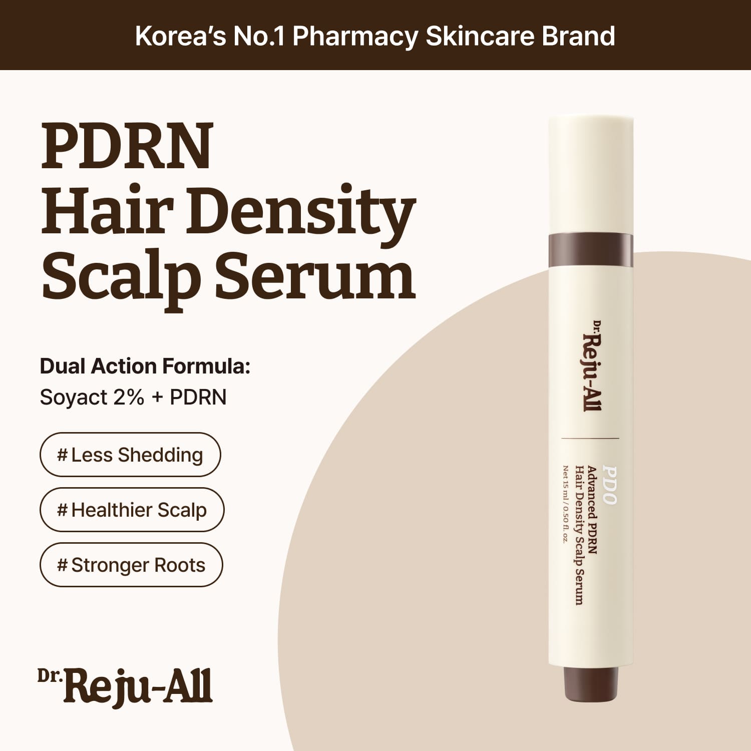 Dr.Reju-All Advanced PDRN Hair Density Scalp Serum 15 ml