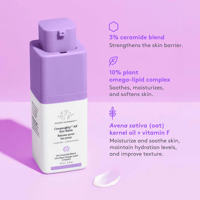 Drunk Elephant Ceramighty AF Eye Cream with Ceramides 15 ml (Sin Caja)