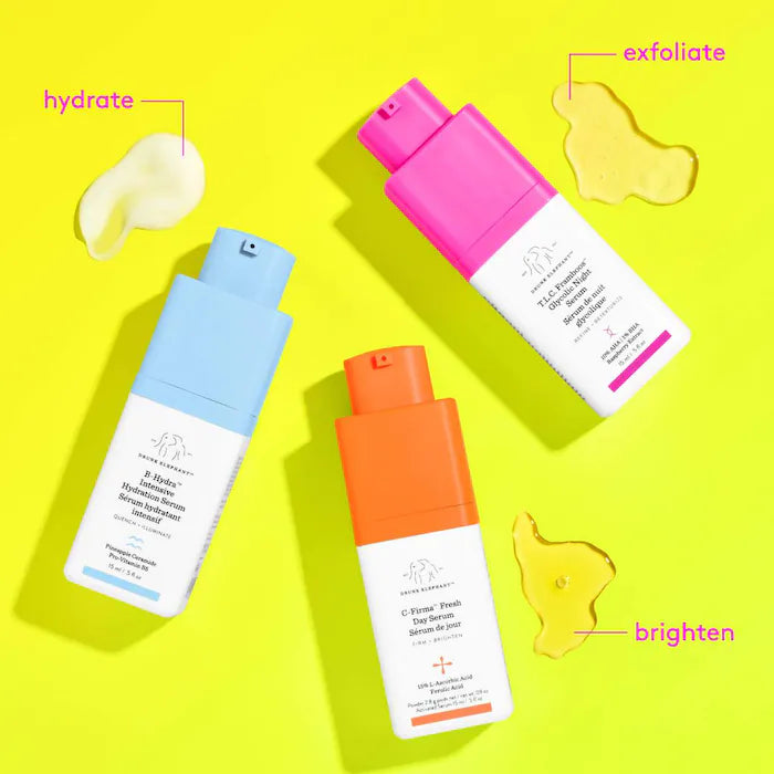 Drunk Elephant Itty Bitty Midi Committee Serum Trio