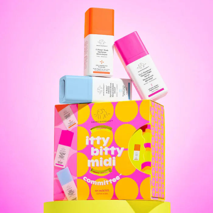 Drunk Elephant Itty Bitty Midi Committee Serum Trio