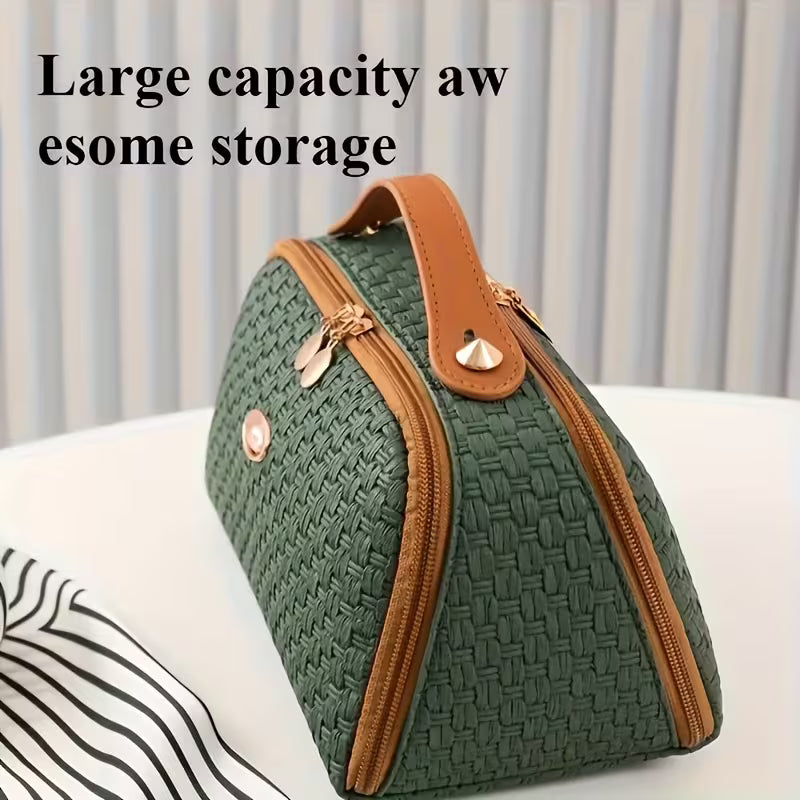 Duodu Premium Large Capacity Toiletry Bag | Green