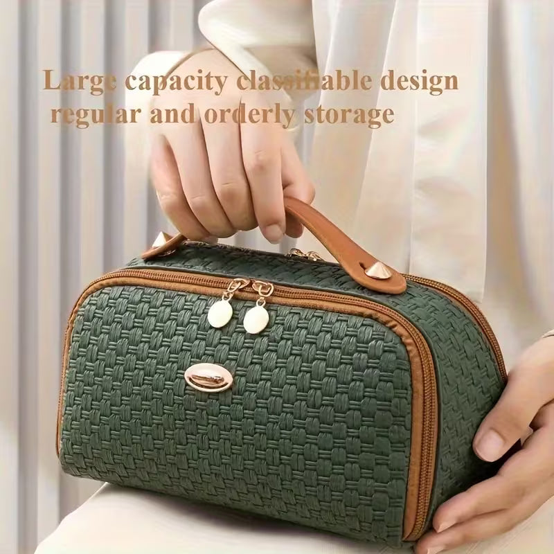 Duodu Premium Large Capacity Toiletry Bag | Green