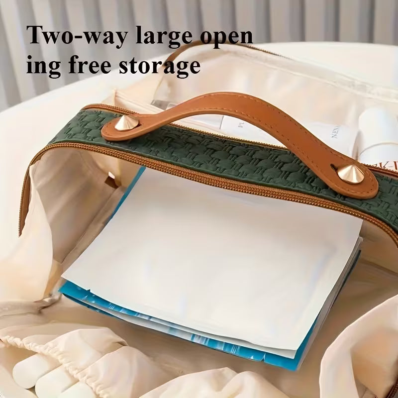 Duodu Premium Large Capacity Toiletry Bag | Green
