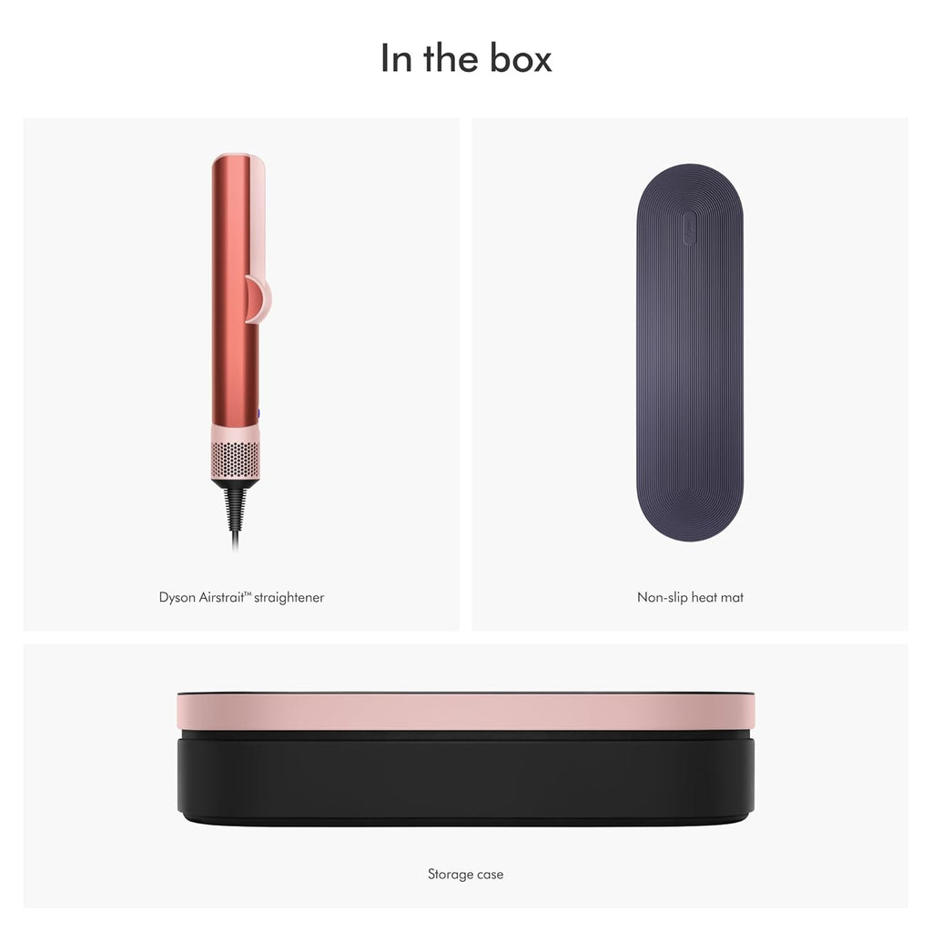 Dyson Airstrait Hair Straightener Strawberry Bronze and Blush Pink