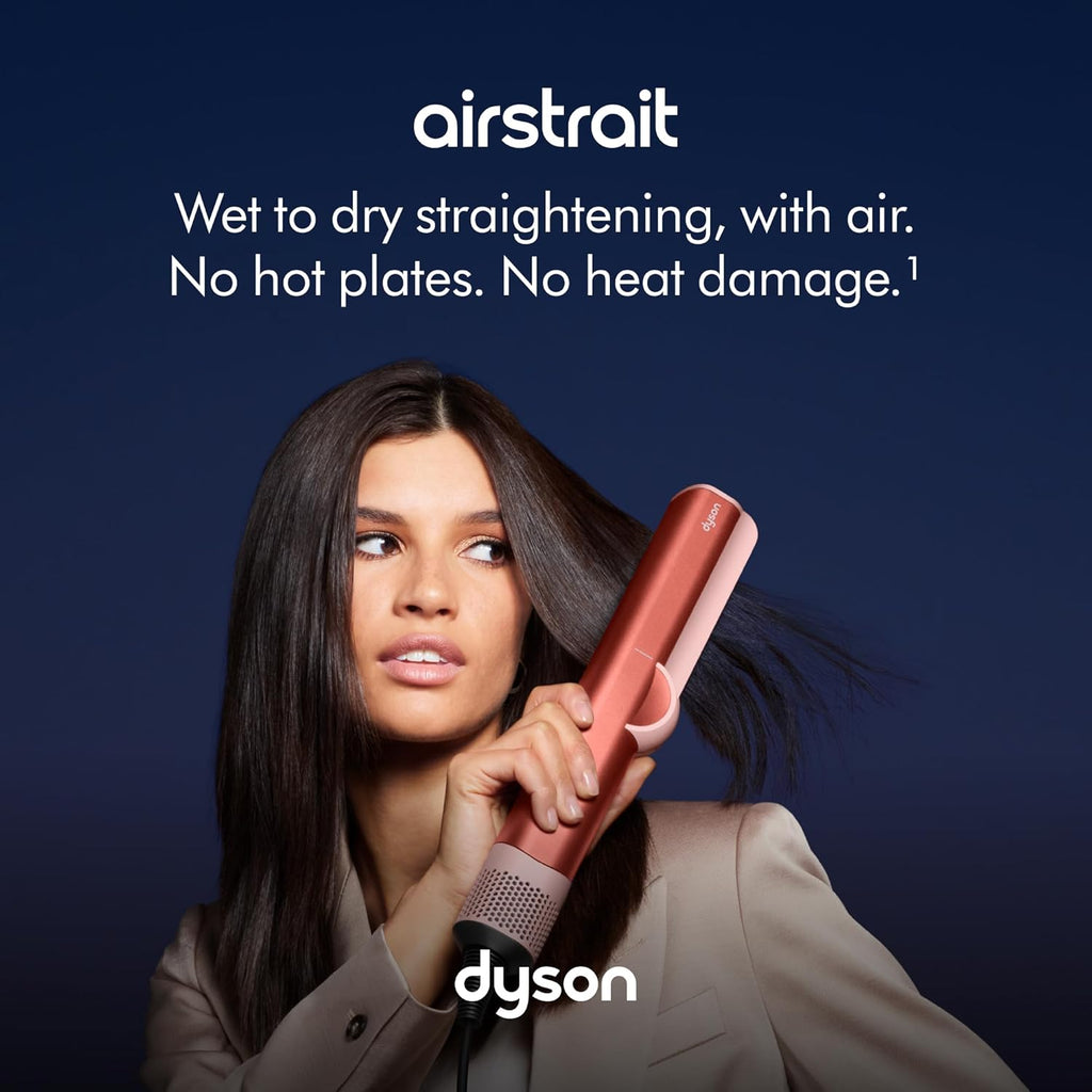 Dyson Airstrait Hair Straightener Strawberry Bronze and Blush Pink